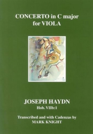 Concerto c major Hob.VIIb:1 for viola and orchestra viola part with cadenzas