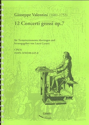 12 Concerti grossi op.7 fr Klavier