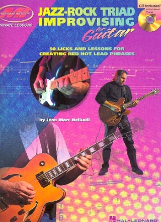 Jazz-Rock Triad Improvising (+CD): for guitar/tab