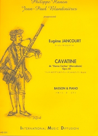 Cavatine de Donna Caritea op.60 pour basson et piano