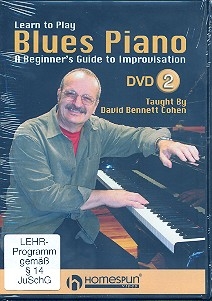 Learn to play Blues Piano vol.2 DVD