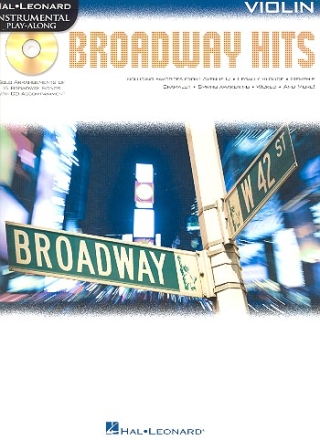 Broadway Hits (+CD) for violin