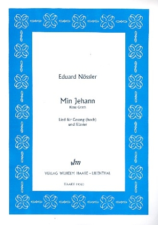 Min Jehann hohe Stimme und Klavier
