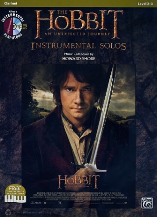 The Hobbit - An unexpected Journey (+CD): for clarinet
