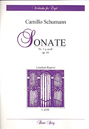 Sonate g-Moll Nr.5 op.40 fr Orgel