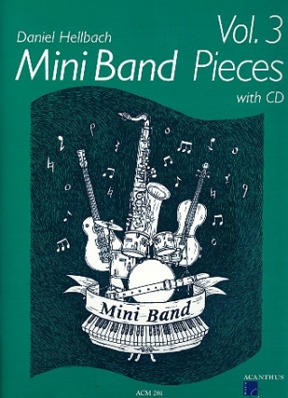 Mini Band Pieces Band 3 (+CD): fr flexibles Ensemble Partitur und Stimmen