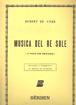 Musica del re sole per chitarra