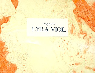 Musicks Recreation on the Lyra Viol facsimile