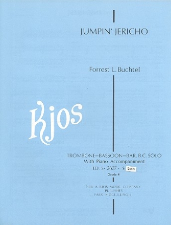Jumpin' Jericho for trombone (bassoon/ baritone B.C.) and piano