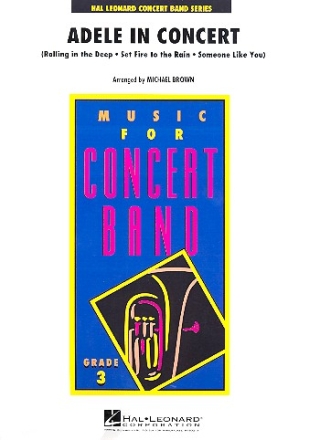 Adele in Concert: for concert band score and parts