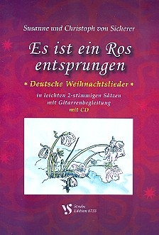 Es ist ein Ros entsprungen (+CD) fr Gesang und Gitarre Spielpartitur