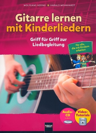 Gitarre lernen mit Kinderliedern (+CD +Online-Video) fr Gitarre