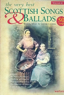 Scottish Songs and Ballads vol.4: for melody instrument (vocal/chords)
