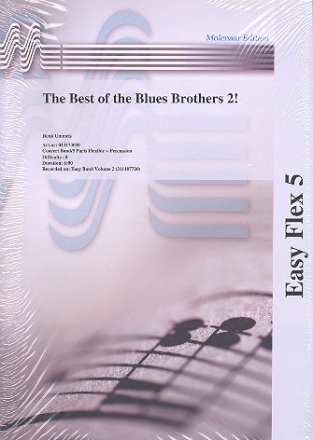 The Best of The Blues Brothers vol.2: for concert band and percussion score and parts