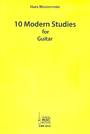 10 modern Studies for guitar/tab