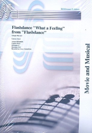 Flashdance What a Feeling  (+CD): for concert band score and parts