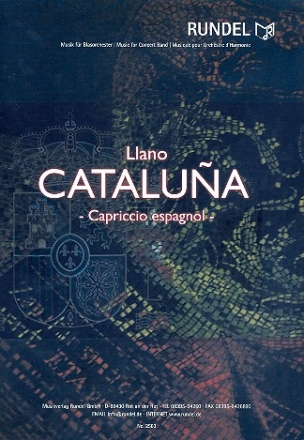 Cataluna fr Blasorchester Partitur und Stimmen