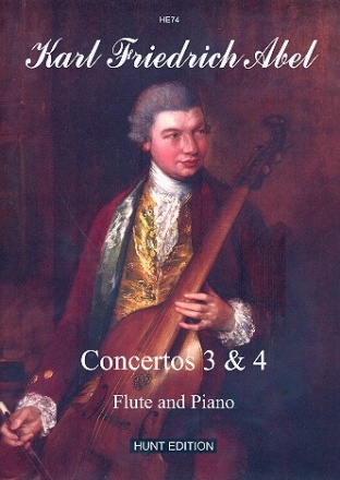 6 Concertos op.6 vol.2 (nos.3 and 4) for flute and strings for flute and piano