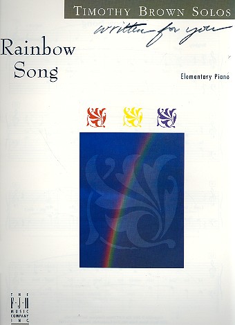 Rainbow Song for piano