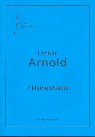 7 kleine Duette fr Violine und Akkordeon