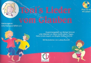 Tonis Lieder vom Glauben (+CD) Liederbuch