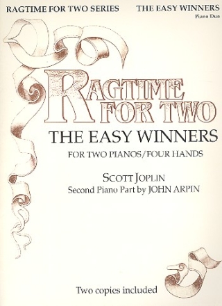The easy Winners: for 2 pianos 4 hands 2 scores