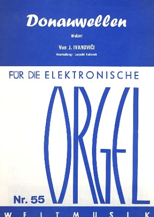 Donauwellen fr E-Orgel