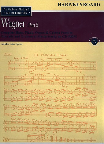 Wagner vol.2 - Harp and Keyboard Parts CD-ROM