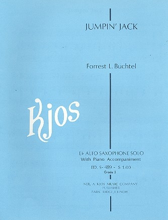 Jumpin' Jack for alto saxophone and piano
