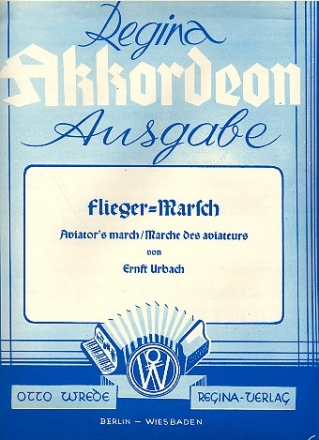 Fliegermarsch fr 1-2 Akkordeons Spielpartitur