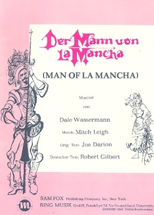 Der Mann von La Mancha (Auswahl) fr Gesang und Klavier (dt/en)