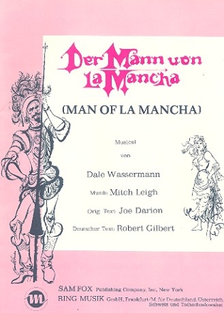 Der Mann von La Mancha (Auswahl) fr Gesang und Klavier (dt/en)