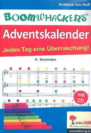 Boomwhackers-Adventskalender fr Boomwhackers (Klassenmusizieren)