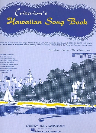 Criterion's Hawaiian Songbook songbook piano/vocal/uke/guitar