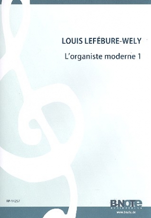 L'Organiste moderne vol.1  pour orgue