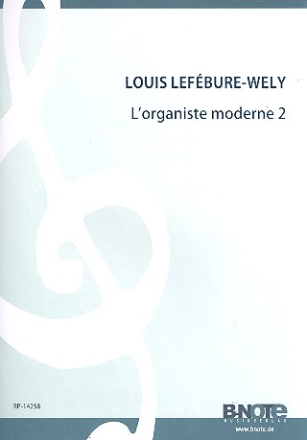 L'Organiste moderne vol.2 pour orgue Reprint
