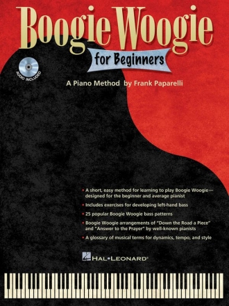 Boogie Woogies for Beginners (+CD): for piano
