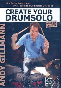 Create your Drum solo DVD (inkl. E-Book mit Noten PDFs)