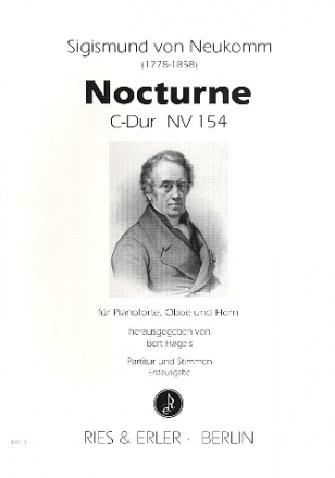 Nocturne C-Dur NV154  fr Oboe, Horn und Klavier Stimmen