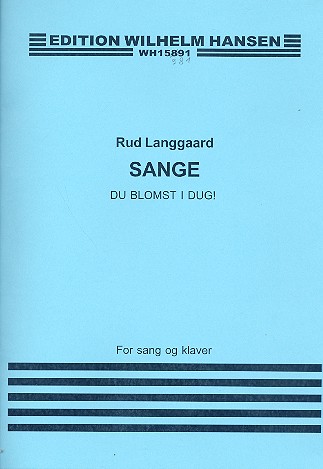 Du blomst i dug for sang og klaver archive copy