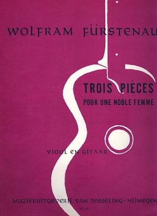 3 Pices pour une noble femme pour alto et guitare partition