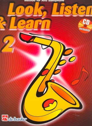Look listen learn vol.2 (+CD)  for alto saxophone