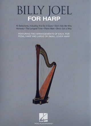 Billy Joel for Harp (large harp or small lever harp)