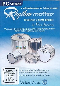 Rhythm Matters - Introduction to Samba Batucada CD-ROM (PC)