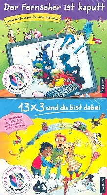 13x3 und du bist dabei  und  Der Fernseher ist kaputt 2 CD's