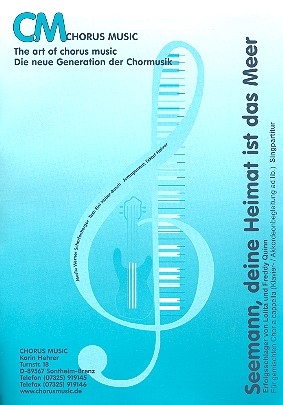 Seemann deine Heimat ist das Meer fr gem Chor a cappella (Klavier/Akkordeon ad lib) Chorpartitur