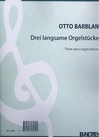 3 langsame Orgelstcke Reprint