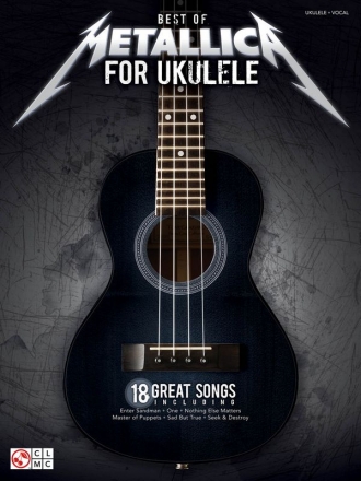 Best of Metallica: for ukulele songbook vocal/ukulele/tab