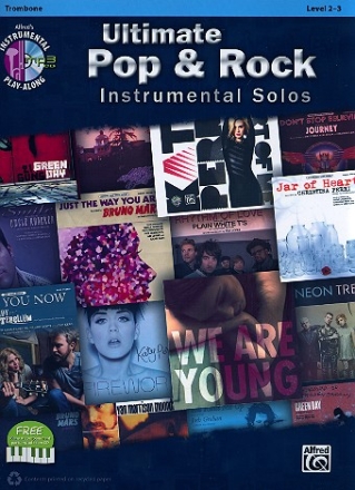 Ultimate Pop and Rock Instrumental Solos (+MP3-CD): for trombone
