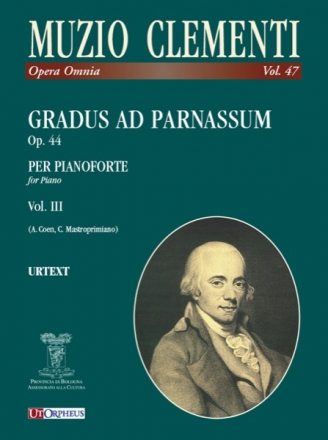 Gradus ad parnassum op.44 vol.3 per pianoforte